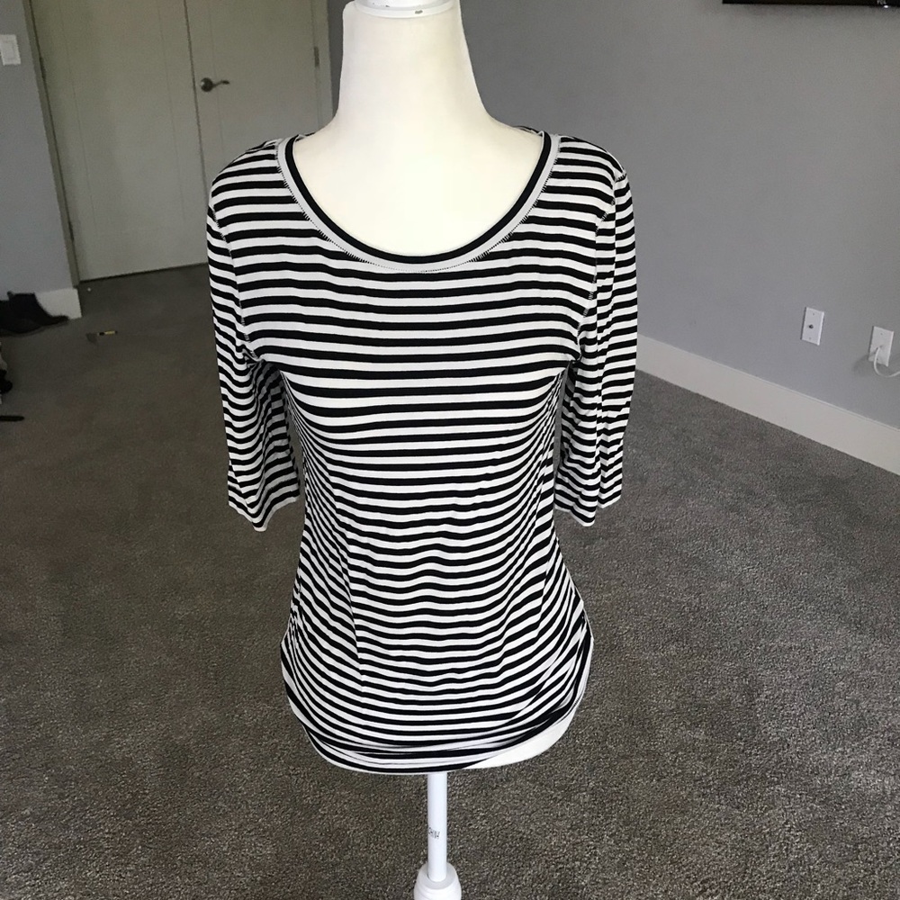 Free People Striped Tee